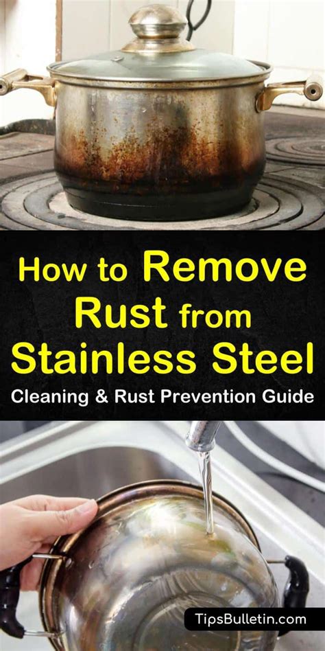 best way to clean stainless steel tool box|how to remove rust from kitchen tools.